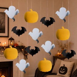 Metallic Halloween Decorating Cutouts - 12Pk